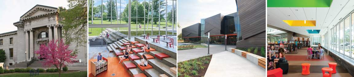 Library collage