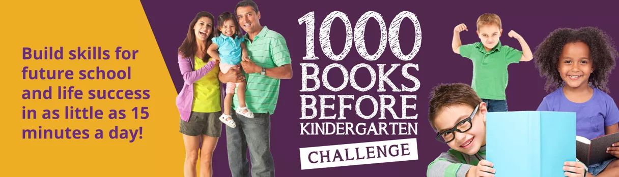 1000 Books Before Kindergarten Challenge